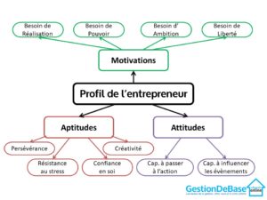 Profil de l'entrepreneur, dimensions et critères